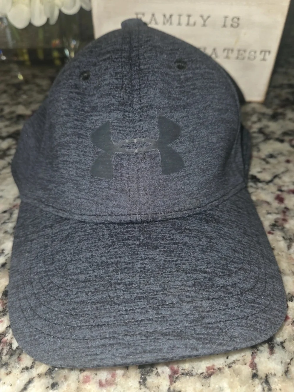 Under Armour Boys Baseball Grey  Cap